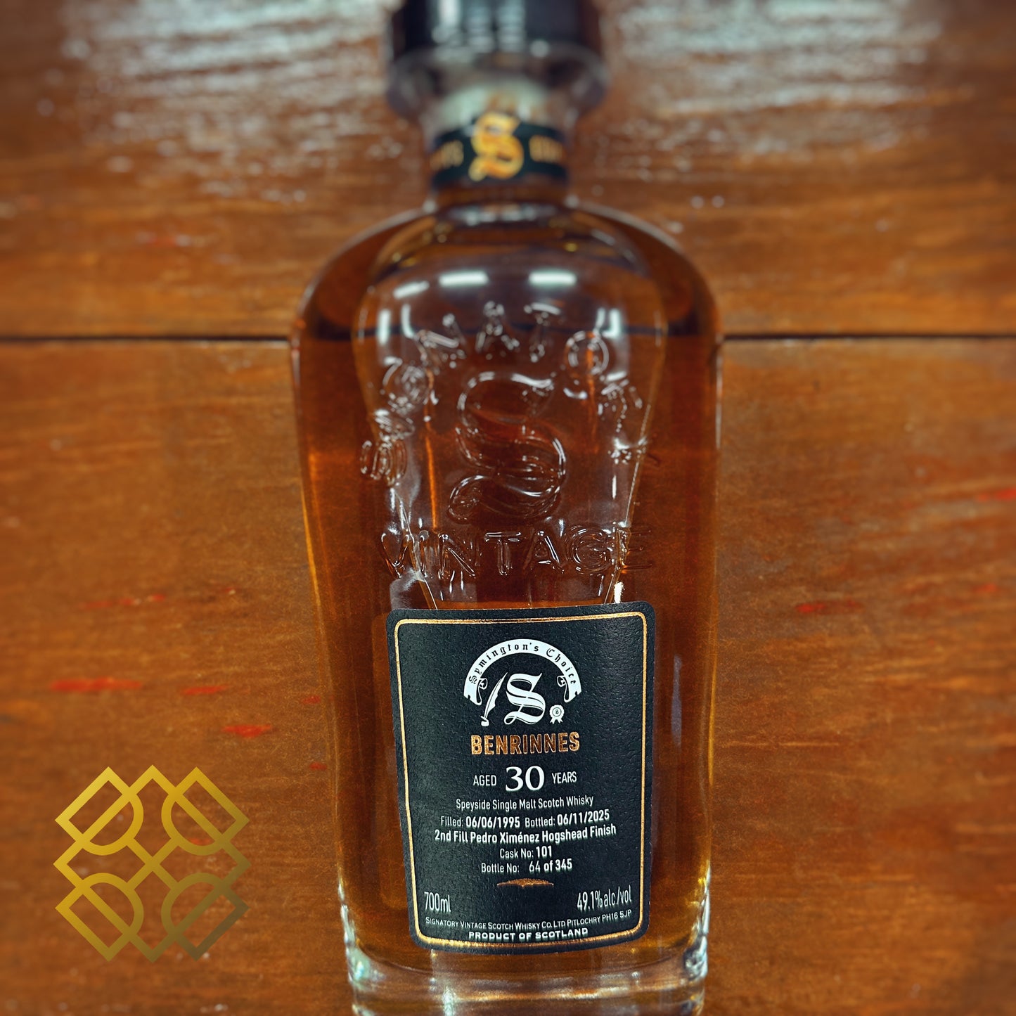 Signatory Vintage Benrinnes 30년, 1995/2025, Symington’s Choice, #101, 49.1% (WB89) (현금/신용카드 가격)