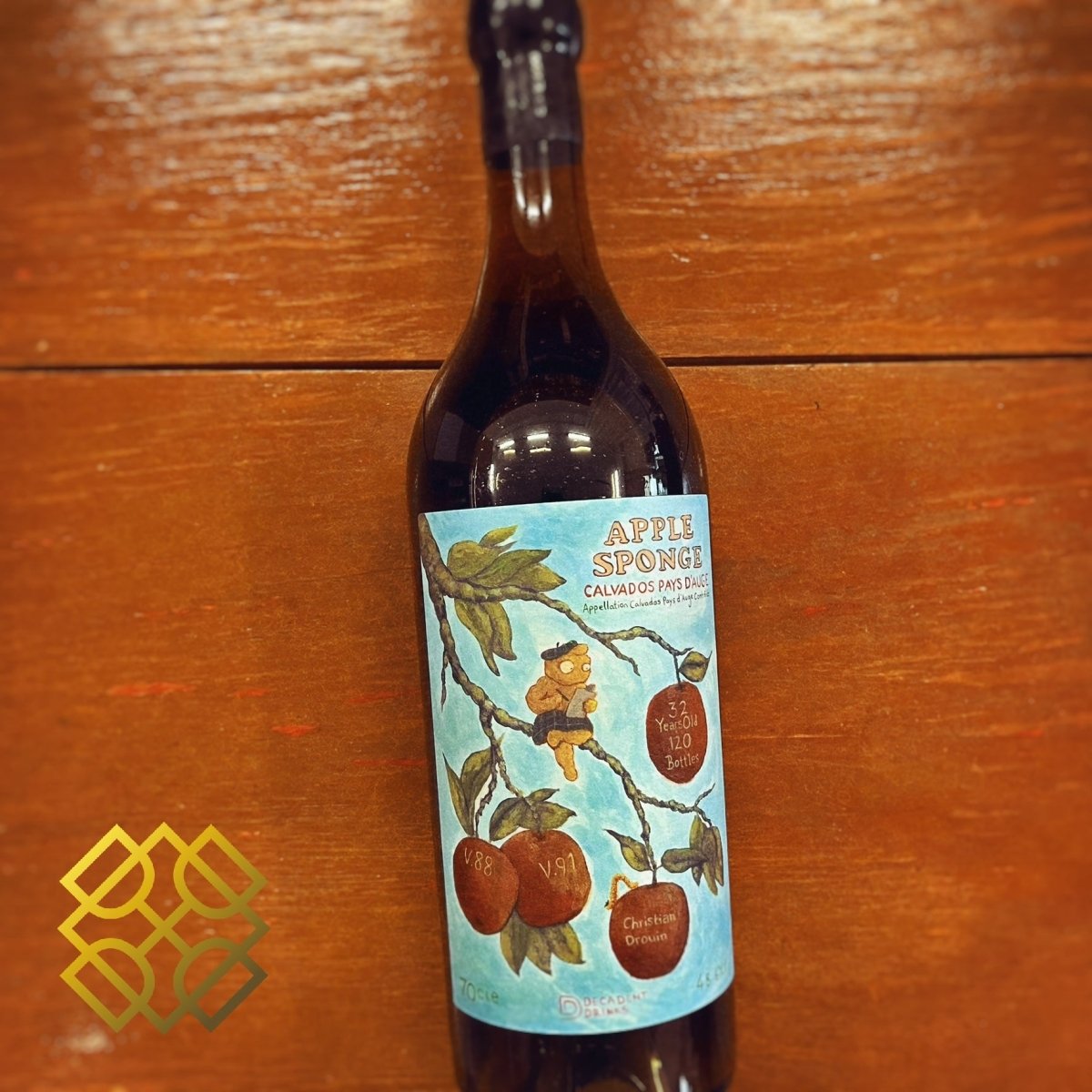 Decadent Drinks Christian Drouin - 32YO, 1991/2024, Apple Sponge, 48.6% - Alcohol Please
