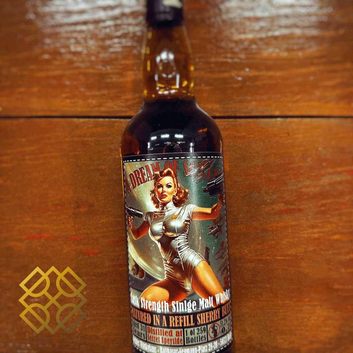 A Dream of Scotland Secret Speyside - 31YO, 2023, Refill Sherry Butt, 51.2% (分現金/信用卡價) - 蘇格蘭威士忌