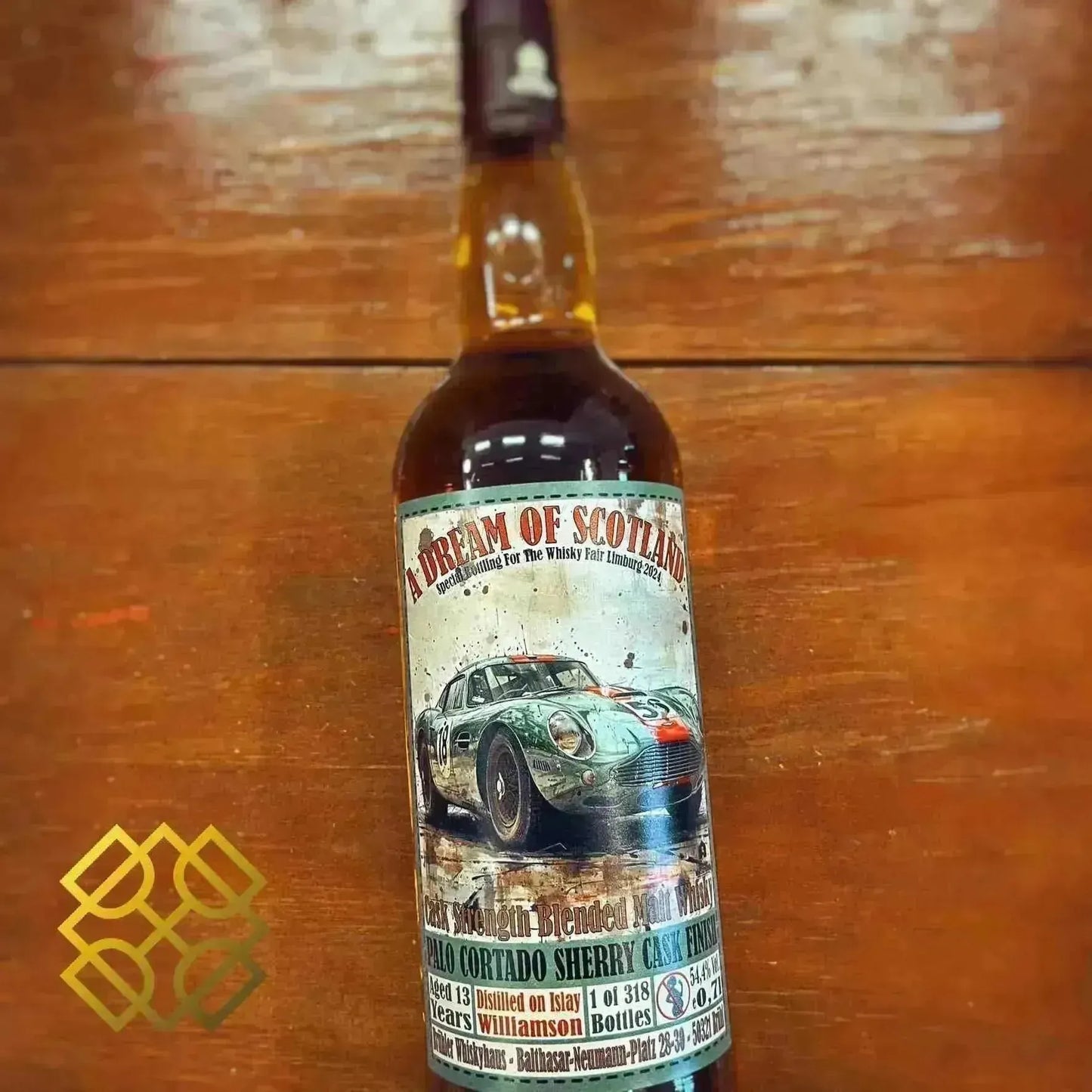 A Dream of Scotland Williamson (Laphroaig) - 13YO, 2024, Palo Cortado Sherry Finish, 54.4% (WB87.65) (分現金/信用卡價) - Scotch Whisky