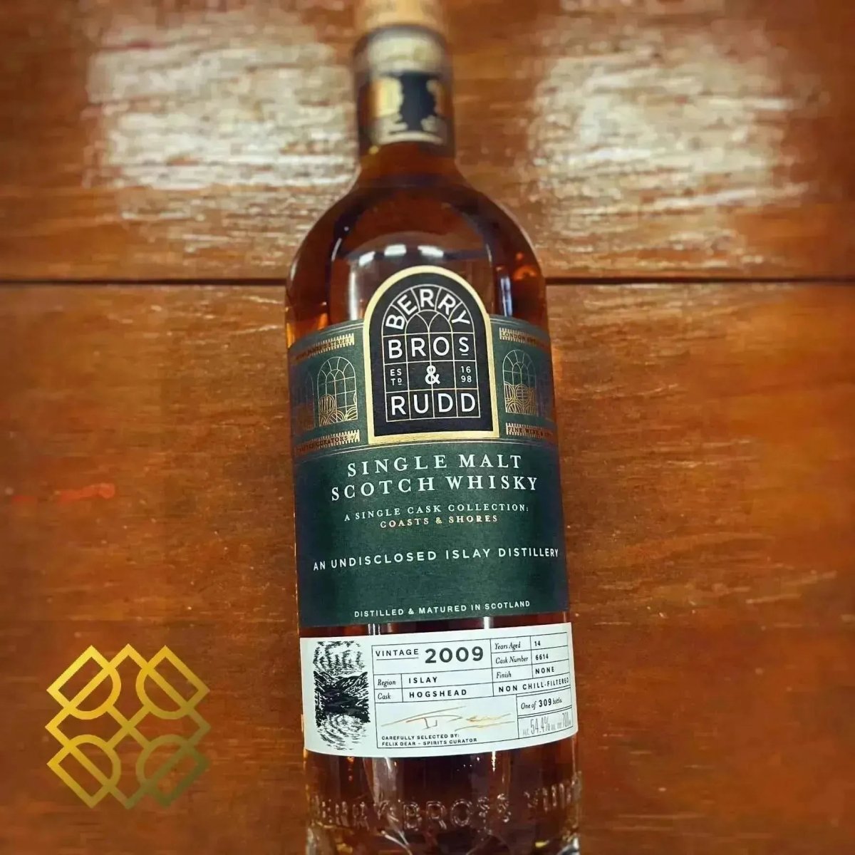 BBR Undisclosed Islay - 14YO, 2009/2024, #6614, 54.4% - Scotch Whisky