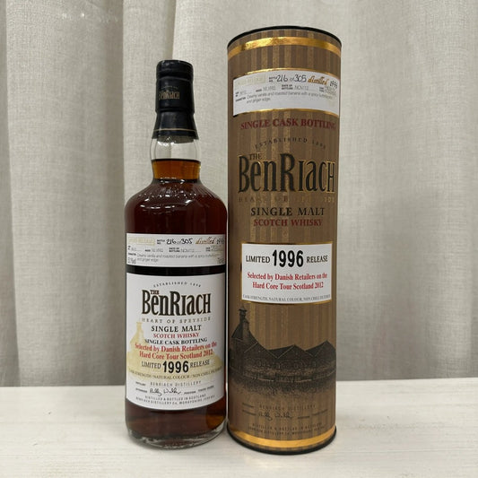 Benriach - 16YO, 1996/2012, #5610, 53.1% (WB90.89) (分現金/信用卡價) - Scotch Whisky