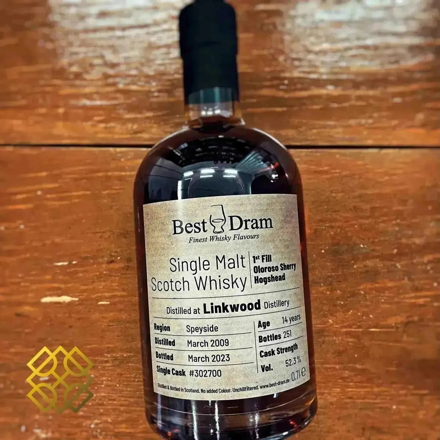 Best Dram Linkwood - 14YO, 2009/2023, 52.3% - Scotch Whisky