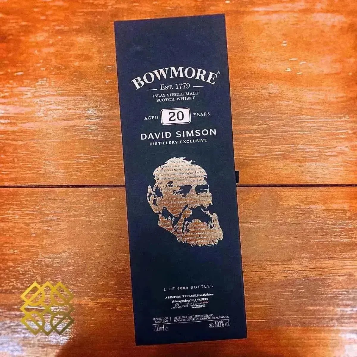 Bowmore - 20YO, David Simson, Distillery Exclusive, 50.7% - Scotch Whisky