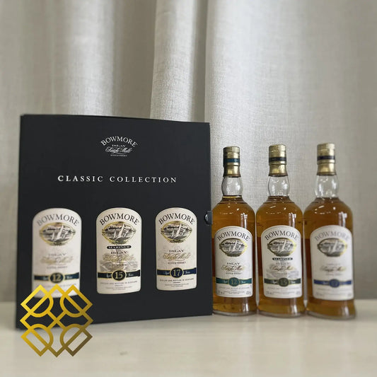 Bowmore - Miniature Set, Old Bottling 12, 15, 17YO, (3 x 200 ml) (分現金/信用卡價) - Scotch Whisky