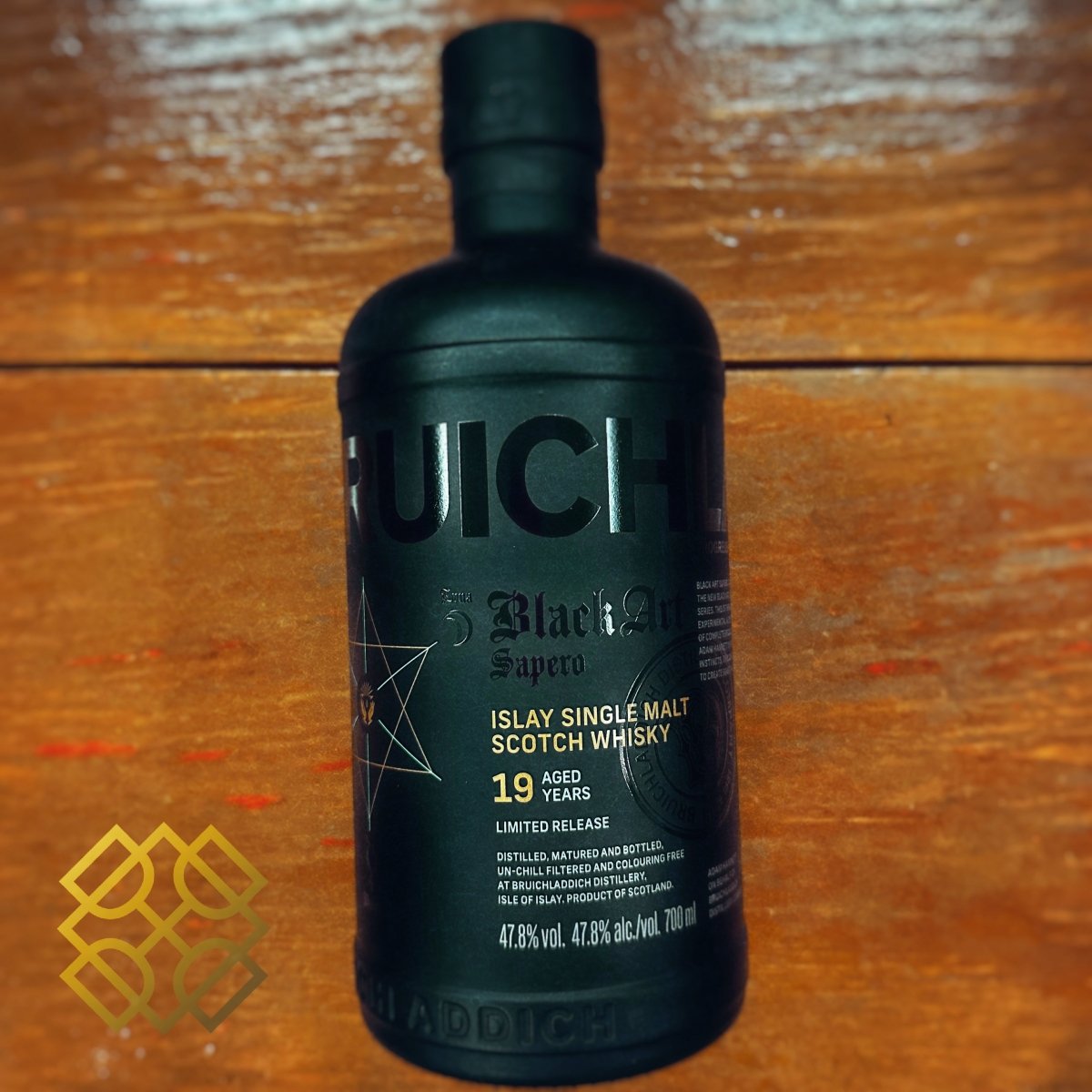 Bruichladdich 19YO, 2025, Black Art Sapero, 47.8% (WB88.7) (分現金/信用卡價) - 蘇格蘭威士忌