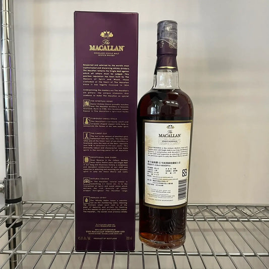 C10037 - Macallan Gran Reserva 12yo (WB89.44) -