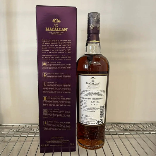 C10038 - Macallan Gran Reserva 12yo (WB89.44) -