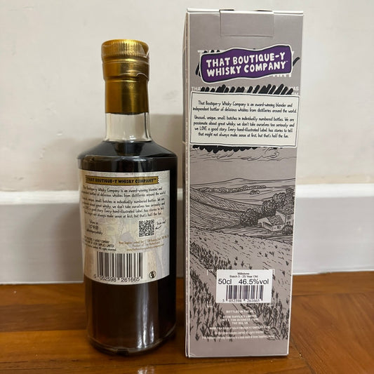 C10117 - TBWC Millstone 25YO, 1996/2022, 10th Birthday, Batch 5, 46.5% (WF93) -