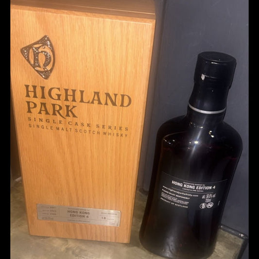 C10130 - Highland Park 18YO, 2001/2020, Hong Kong Edition 4, #2585, 56.6% -