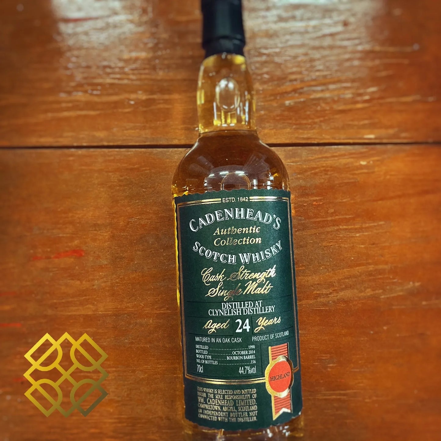 Cadenhead Clynelish - 24YO, 1990/2014, 44.7% (WB87.44) (分現金/信用卡價) - Scotch Whisky