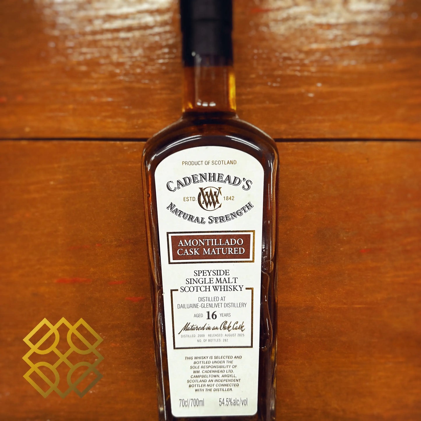 Cadenhead's Dailuaine 16YO, 2009/2025, Amontillado Cask, 54.5% - Scotch Whisky