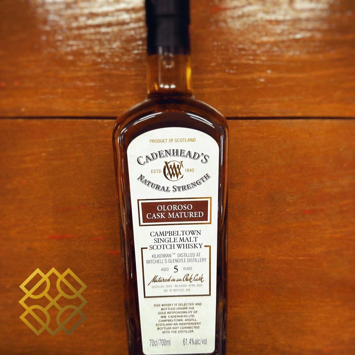Cadenhead's Kilkerran 5YO, 2019/2025, Oloroso Cask, 61.4% - Scotch Whisky