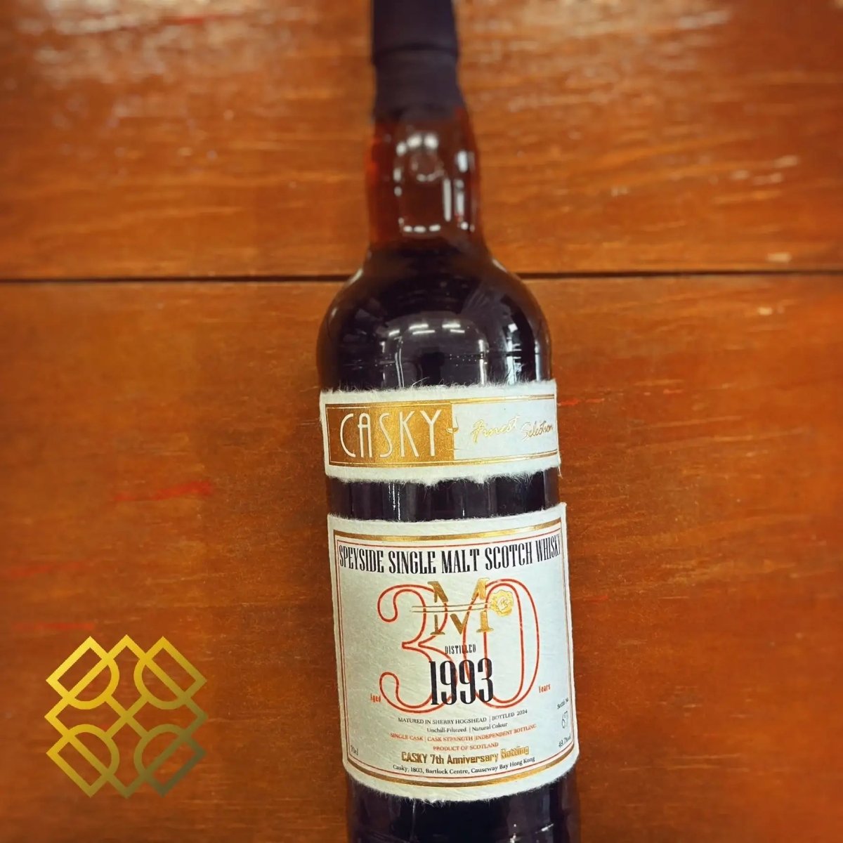 Casky - Speyside(M) 30YO, 1993/2024, 7th Anniversary, Finest Selection, 49.7% - Scotch Whisky