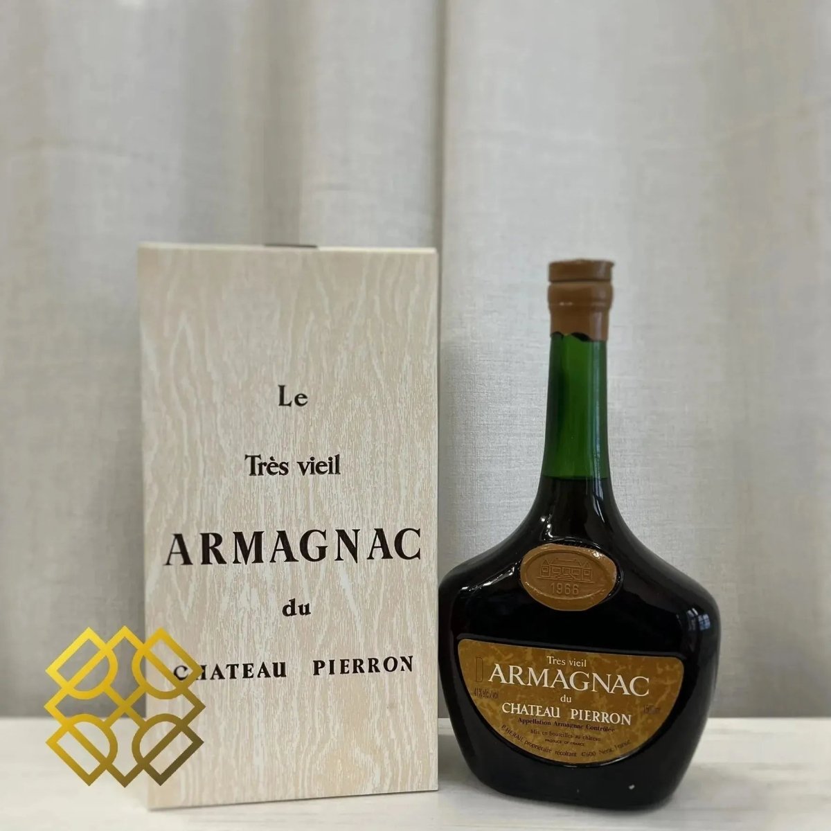 Chateau Pierron - 1966, Tres vieil Armagnac, 1500ml, 41% (分現金/信用卡價) - Armagnac