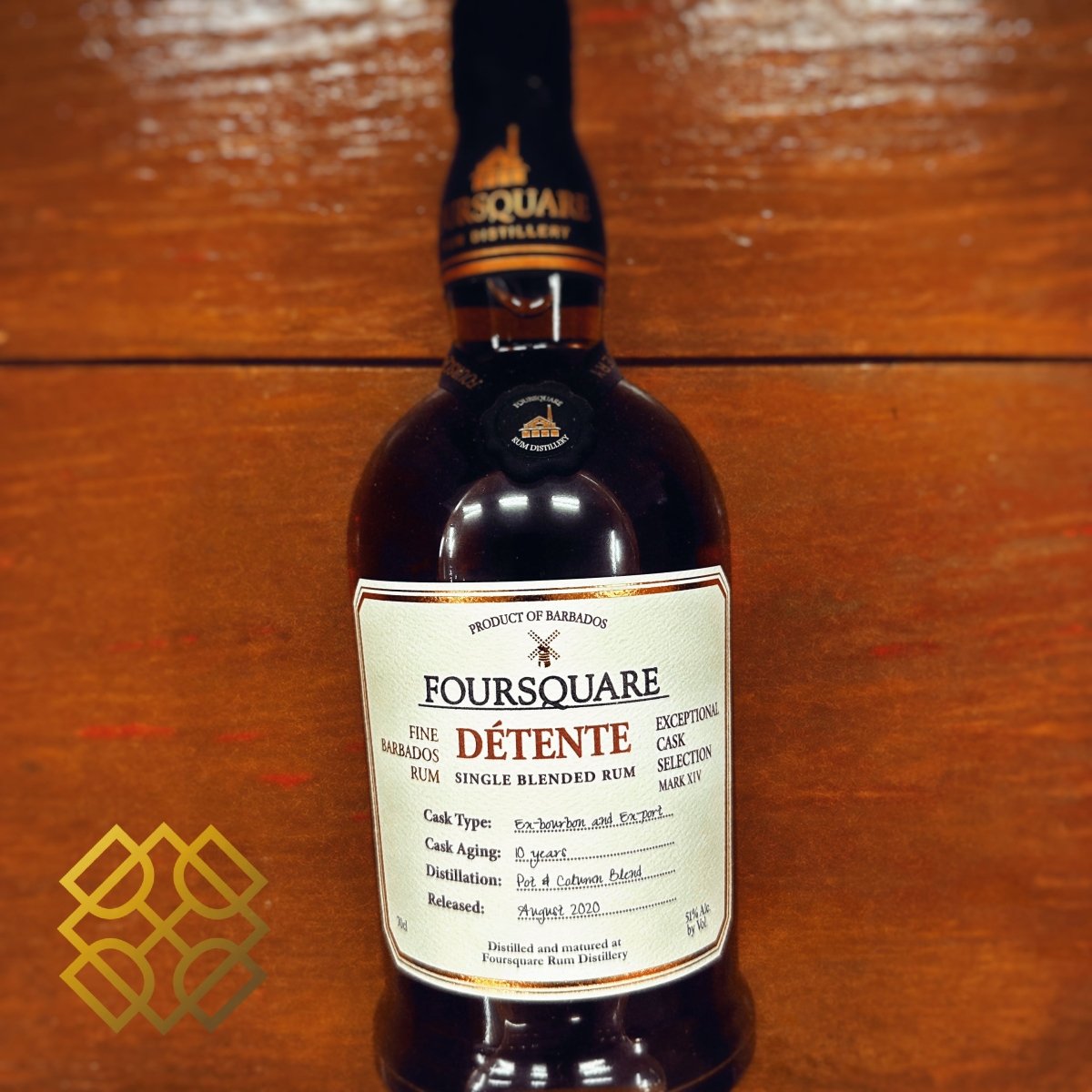 Foursquare - 10YO, 2020, Détente, Mark XIV, 51% - Rum