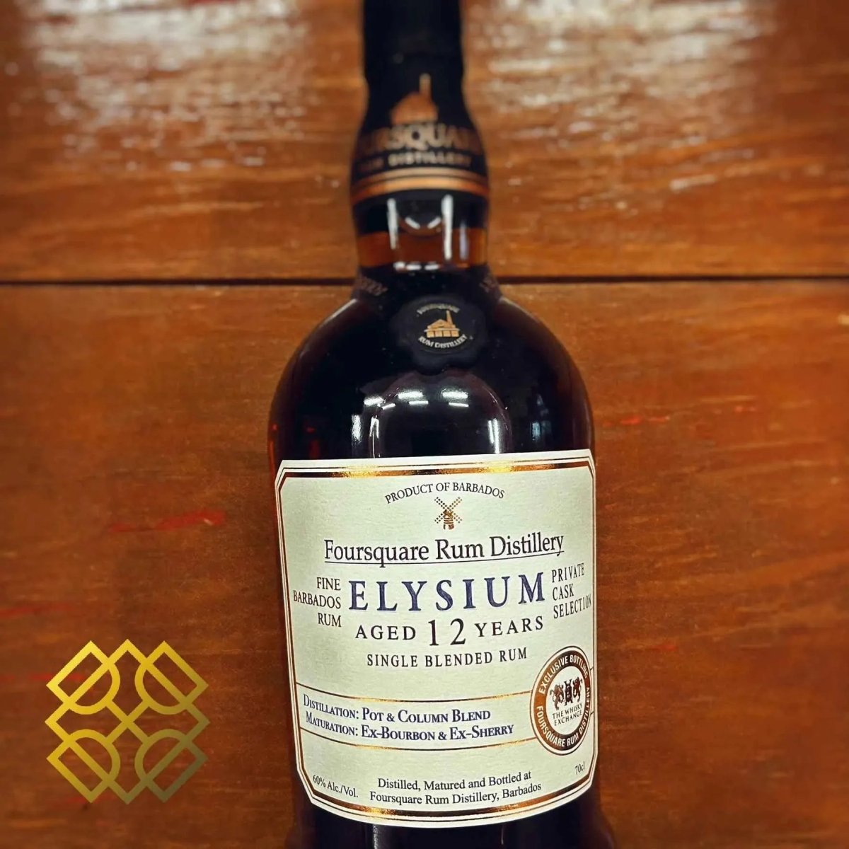 Foursquare - 12YO, Elysium, Private Cask Selection, For TWE, 60% - Rum