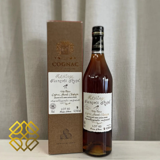 Francois Peyrot - Lot 60, Heritage, Hors d'Age, 42% (分現金/信用卡價) - Cognac