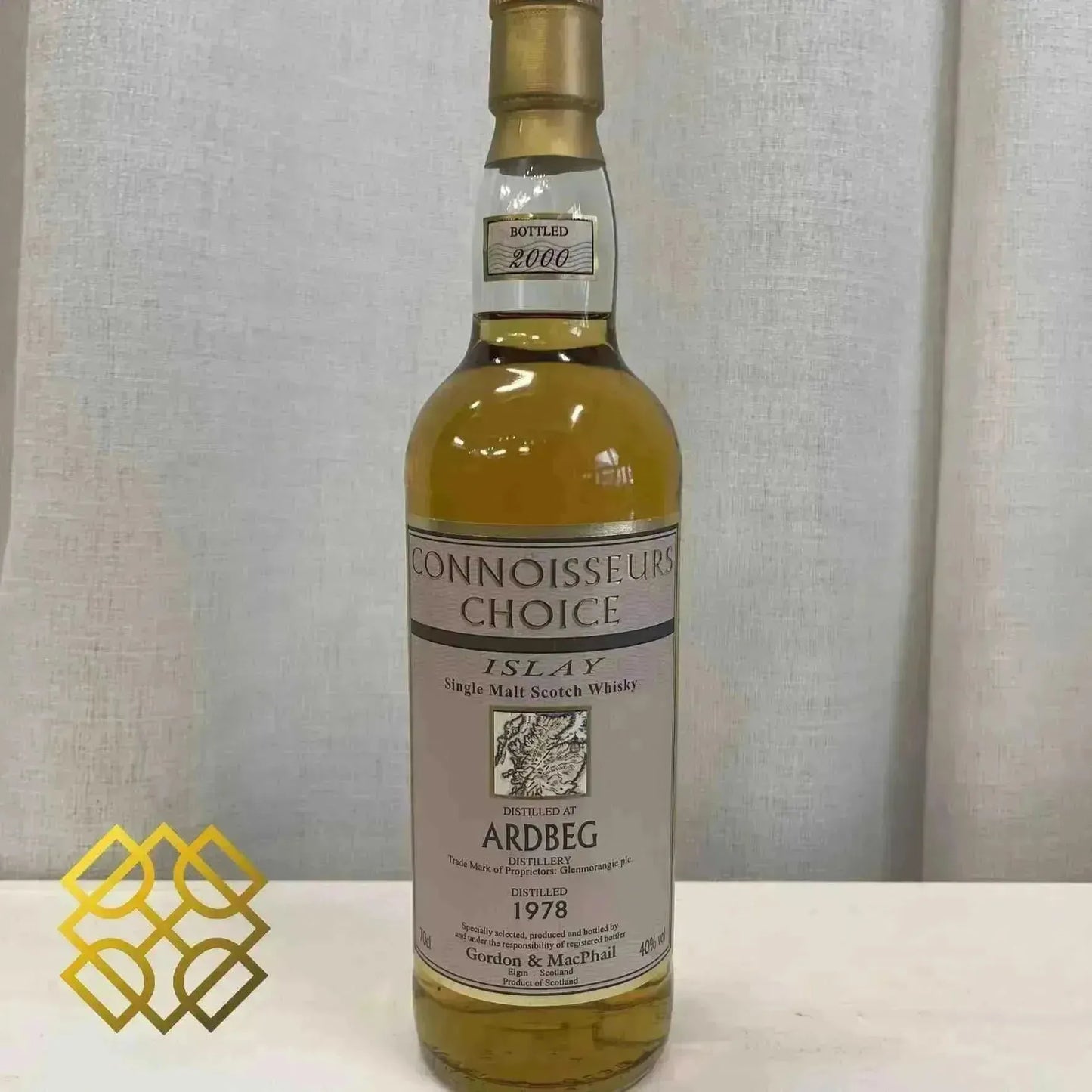 G&M Ardbeg - ~21YO, 1978/1999, Colour Map Label, 40% - Scotch Whisky