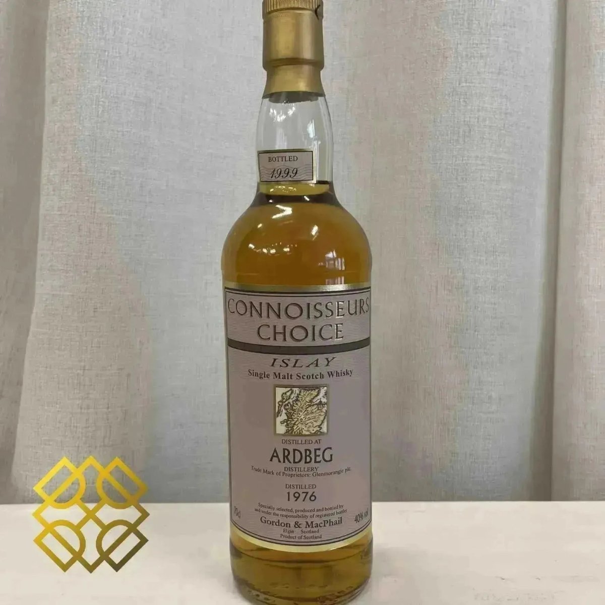 G&M Ardbeg - ~23YO, 1976/1999, Colour Map Label, 40% - Scotch Whisky