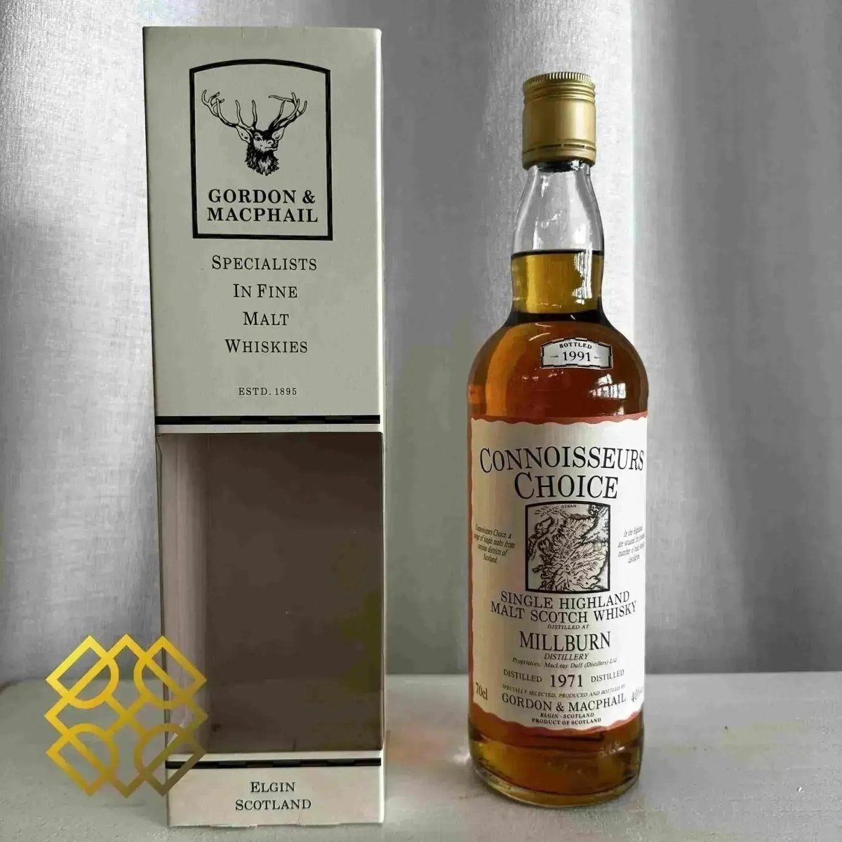 gandm-millburn-23yo-19711994-old-map-label-40percent-scotch-whisky-21093 - Alcohol Please