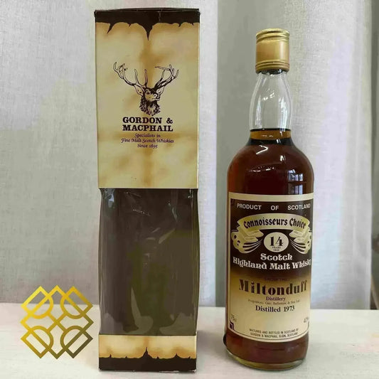 gandm-miltonduff-14yo-1973-brown-label-40percent-750ml-scotch-whisky-71465 - Alcohol Please