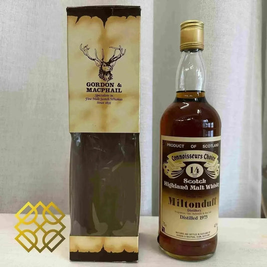 gandm-miltonduff-14yo-1973-brown-label-40percent-750ml-scotch-whisky-71465 - Alcohol Please