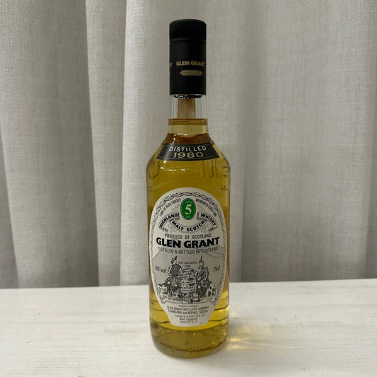Glen Grant - 5YO, 1980, Seagram Italia Import, 40% - Scotch Whisky