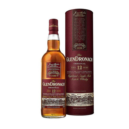 Glendronach (格蘭多納) 12 Years Old, 43% - 蘇格蘭威士忌