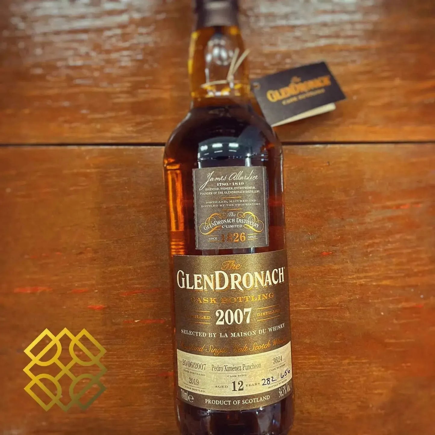 Glendronach - 12YO, 2007/2019, #3624 for LMDW, 56.5% (WB88.21) (分現金/信用卡價) - Scotch Whisky
