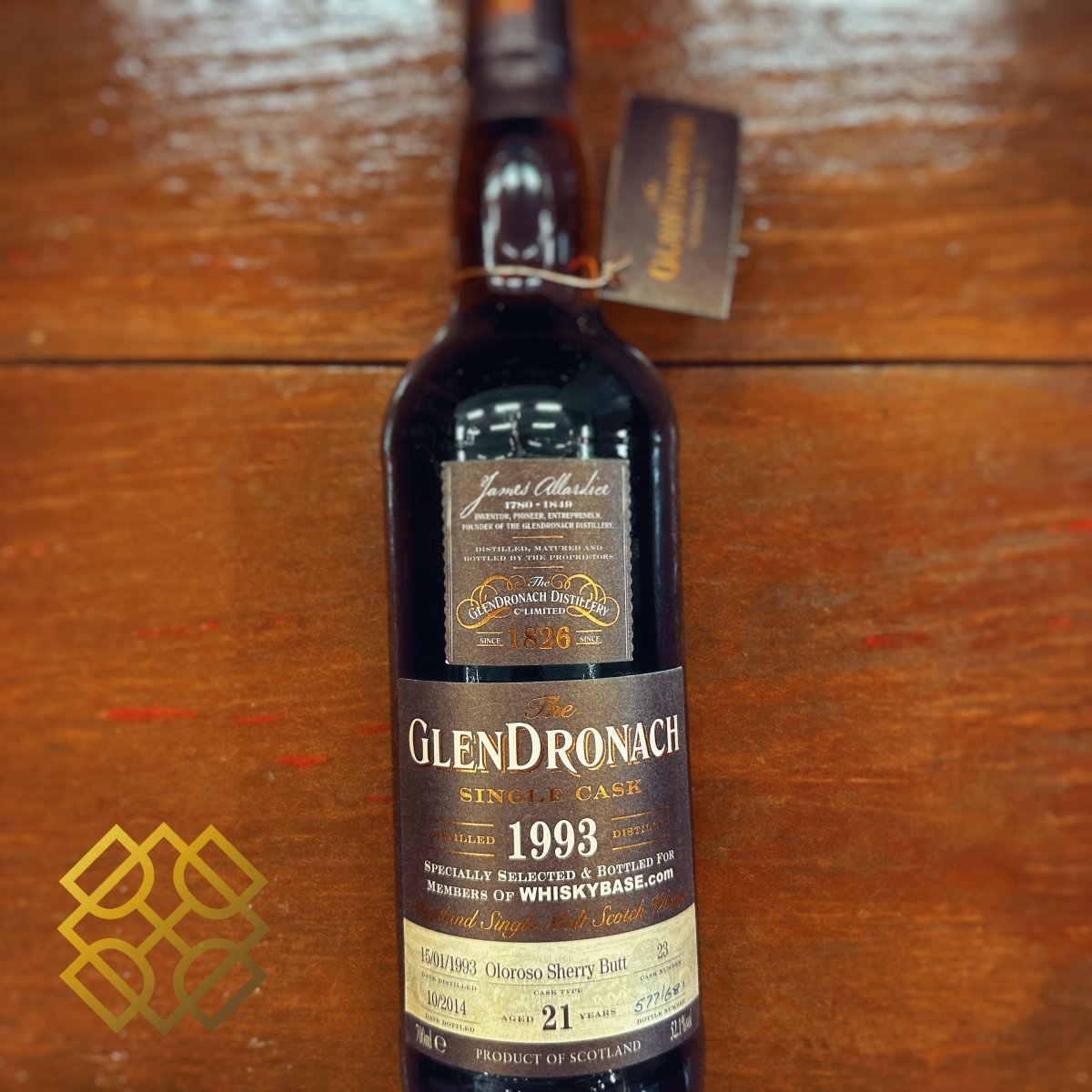 Glendronach - 21YO, 1993.1.15 /2014, 23 for Whiskybase, 52.1% - 蘇格蘭威士忌