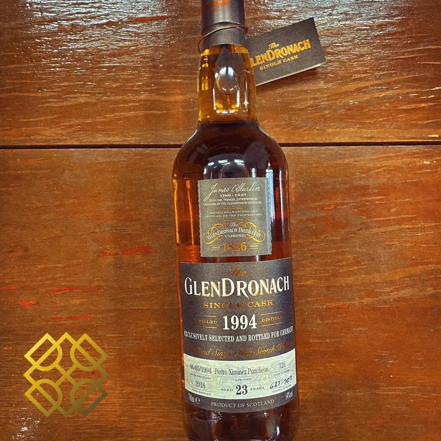 Glendronach - 23YO, 1994/2018, #125, Batch 15, 54% (WB89.34) (分現金/信用卡價) - Scotch Whisky