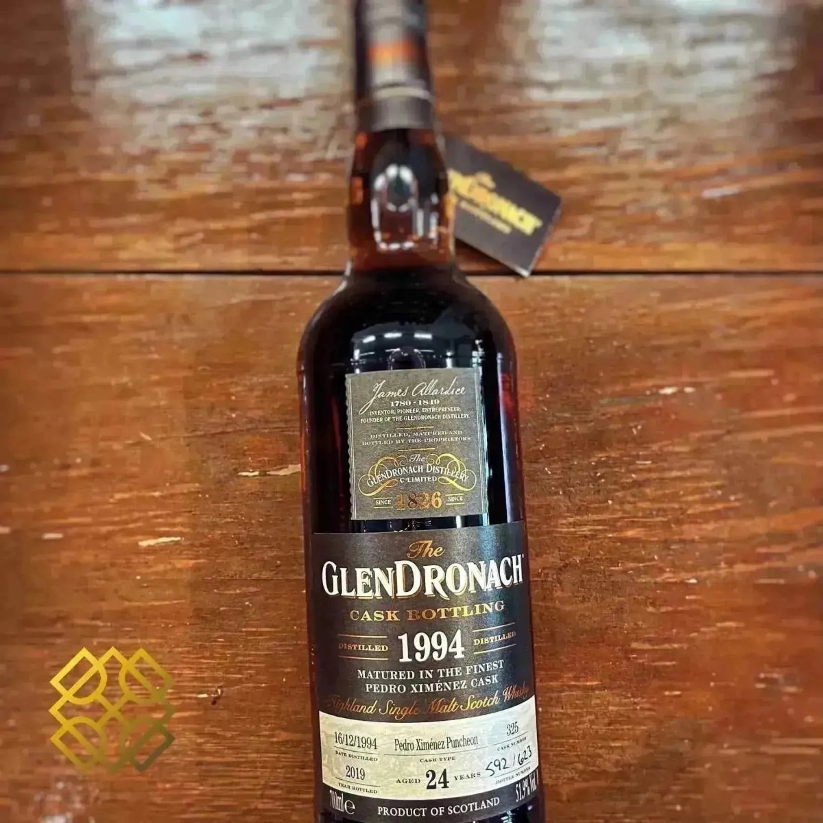 Glendronach - 24YO, 1994/2019, #325, Batch 17, 51.9% - Scotch Whisky
