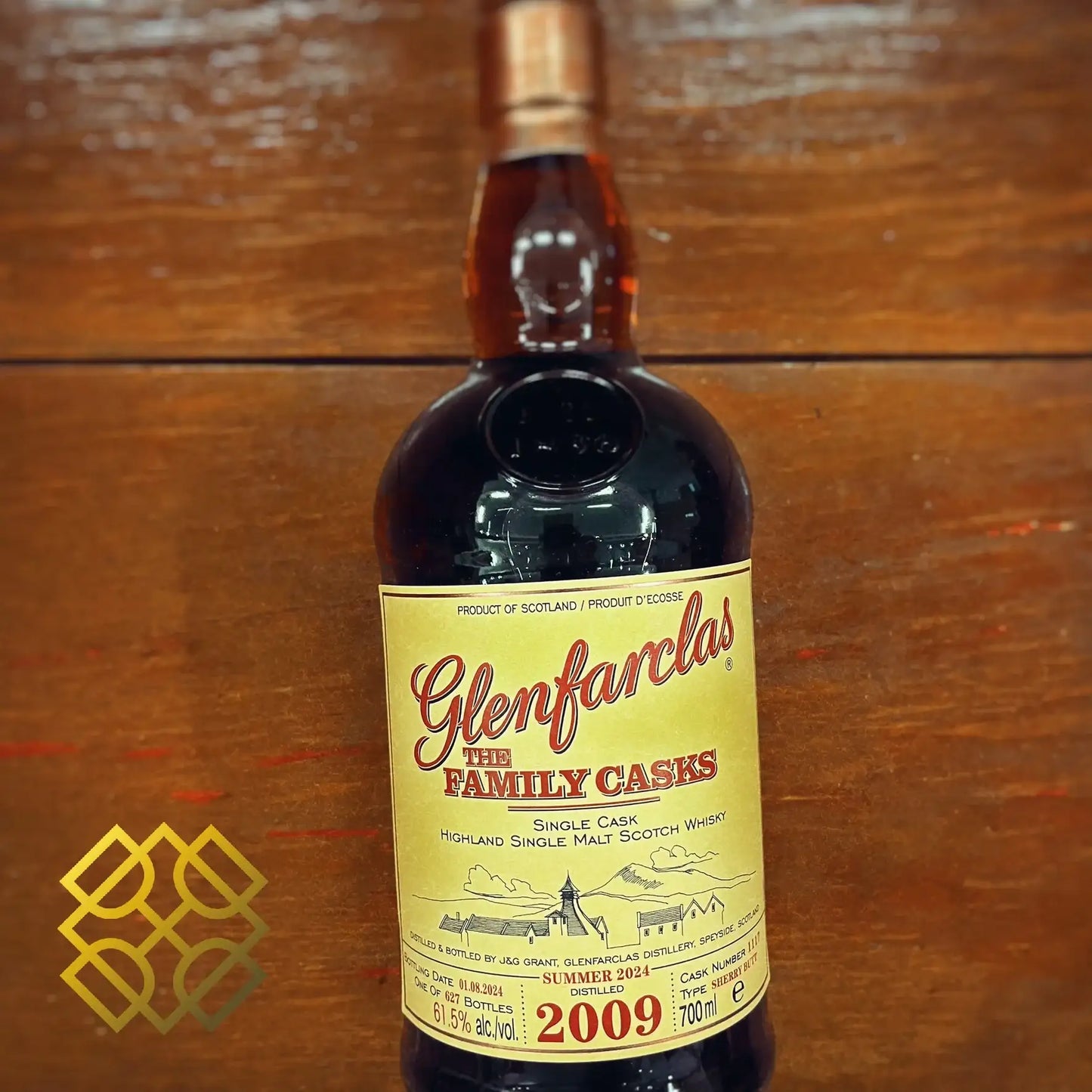 Glenfarclas - 2009/2024, Family Cask, #1117, 61.5% (WB88.18) (分現金/信用卡價) - Scotch Whisky