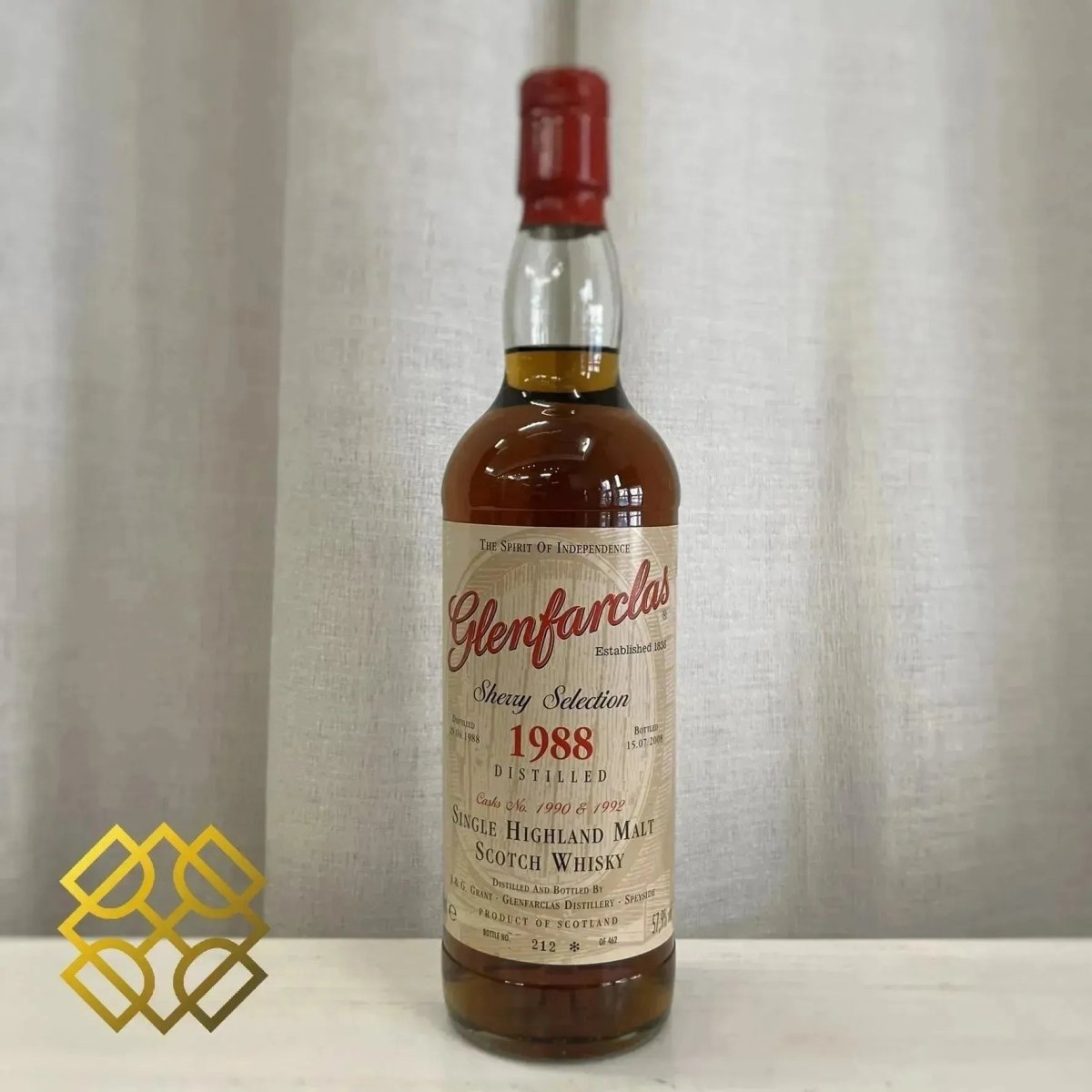 Glenfarclas - ~20YO, 1988/2008, #1990 + 1992, 57.9% (WB87.64) (分現金/信用卡價) - Scotch Whisky