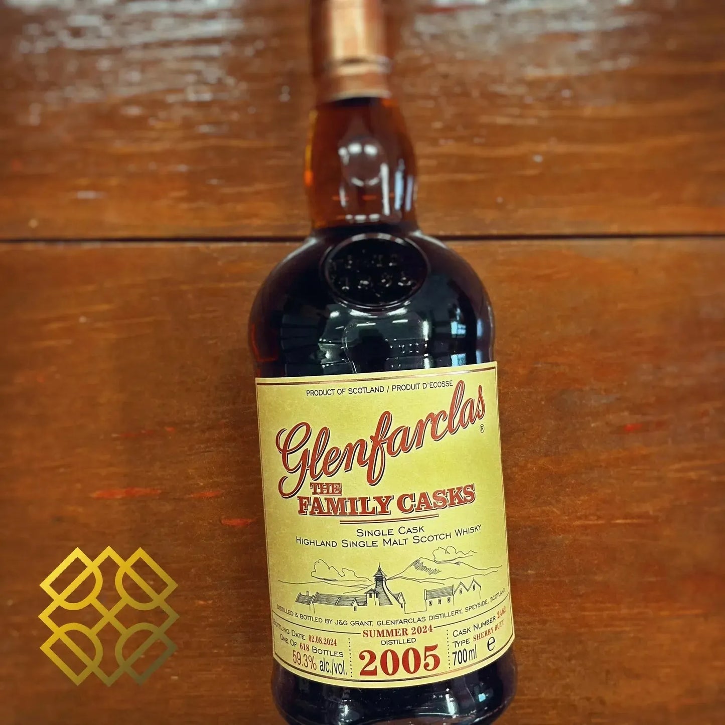 Glenfarclas - Family Casks 18YO, 2005/2024, #2462, Sherry Butt, 59.3% (WB88.5) (分現金/信用卡價) - Scotch Whisky