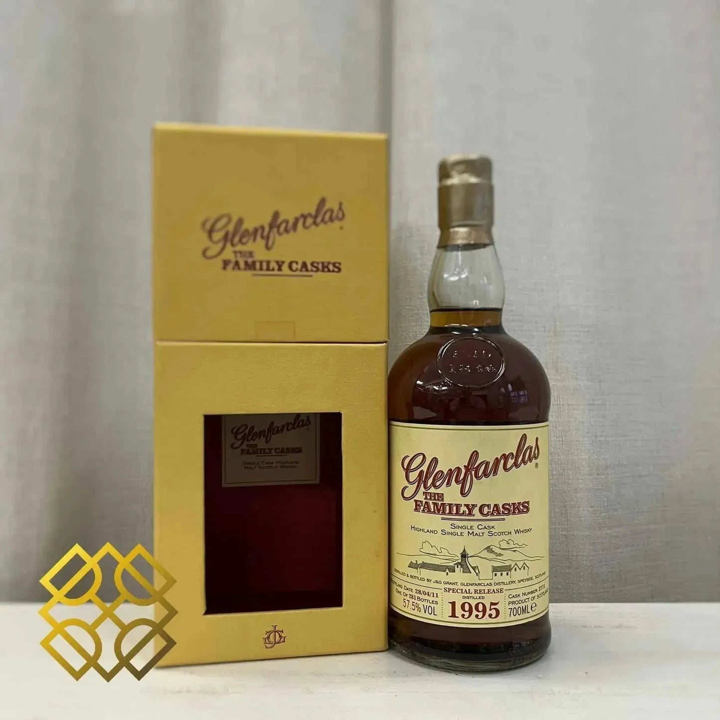 Glenfarclas - Family Casks, 1995/2011, #3771, 57.5% (WB87.52) (分現金/信用卡價) - Scotch Whisky