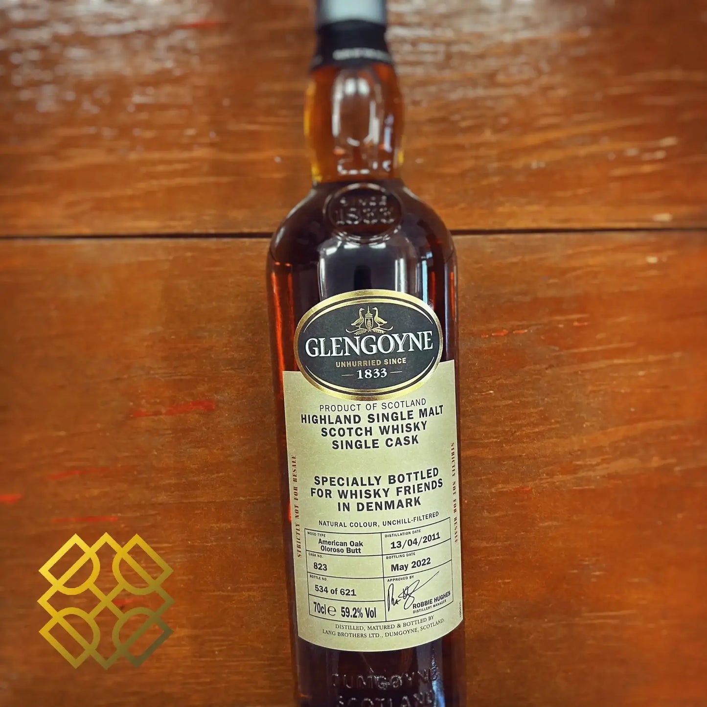 Glengoyne - 11YO, 2011/2022, #823, 59.2% (WB88) (分現金/信用卡價) - Scotch Whisky