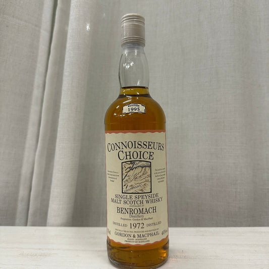 G&M Benromach - ~23YO, 1972/1995, Old Map Label, 40% (分現金/信用卡價) - 蘇格蘭威士忌