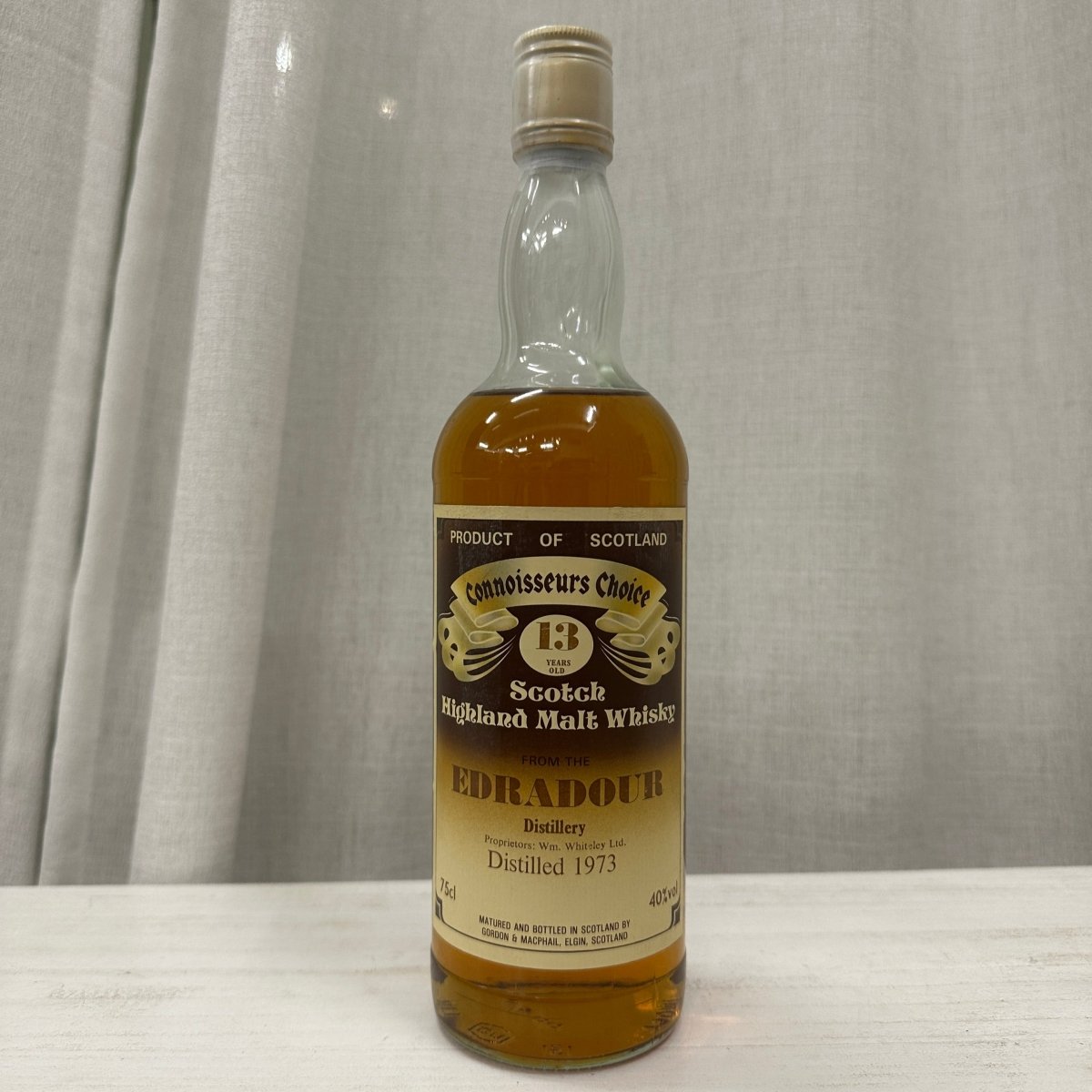 G&M Edradour - 13YO, 1973, Brown Label, 40%, 750ml (分現金/信用卡價) - 蘇格蘭威士忌