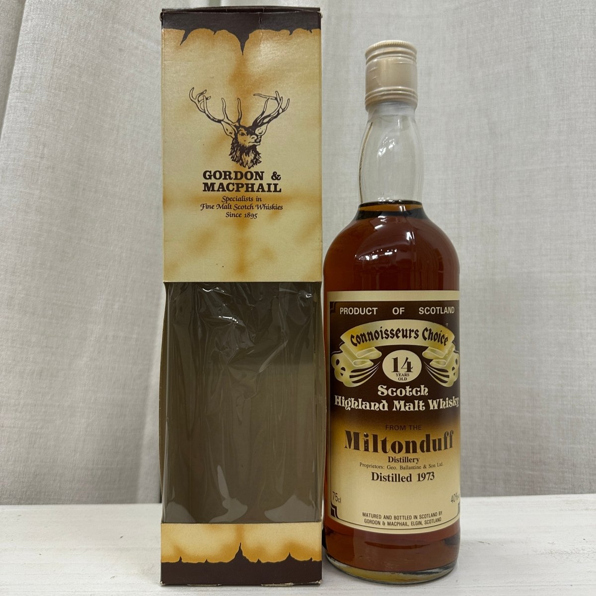 G&M Miltonduff - 14YO, 1973, Brown Label, 40%, 750ml (分現金/信用卡價) - 蘇格蘭威士忌