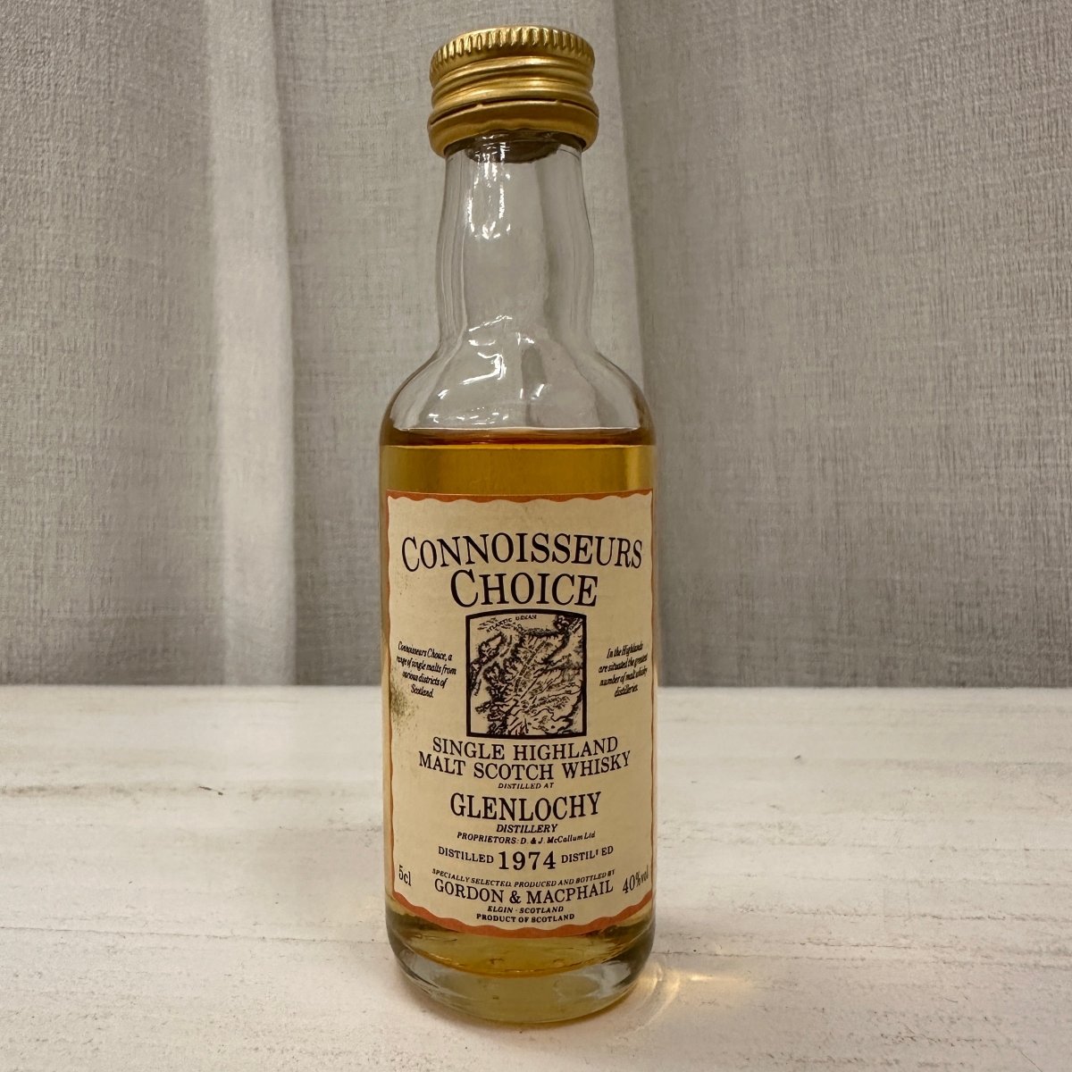 Gordon & MacPhail Glenlochy, 1974, Connoisseurs Choice, 40%, 50ml - 蘇格蘭威士忌