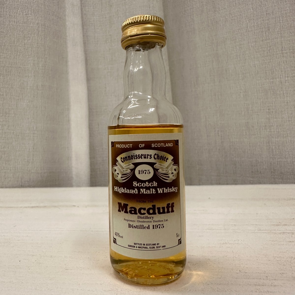 Gordon & MacPhail Macduff, 1975, Connoisseurs Choice, 40%, 50ml - 蘇格蘭威士忌