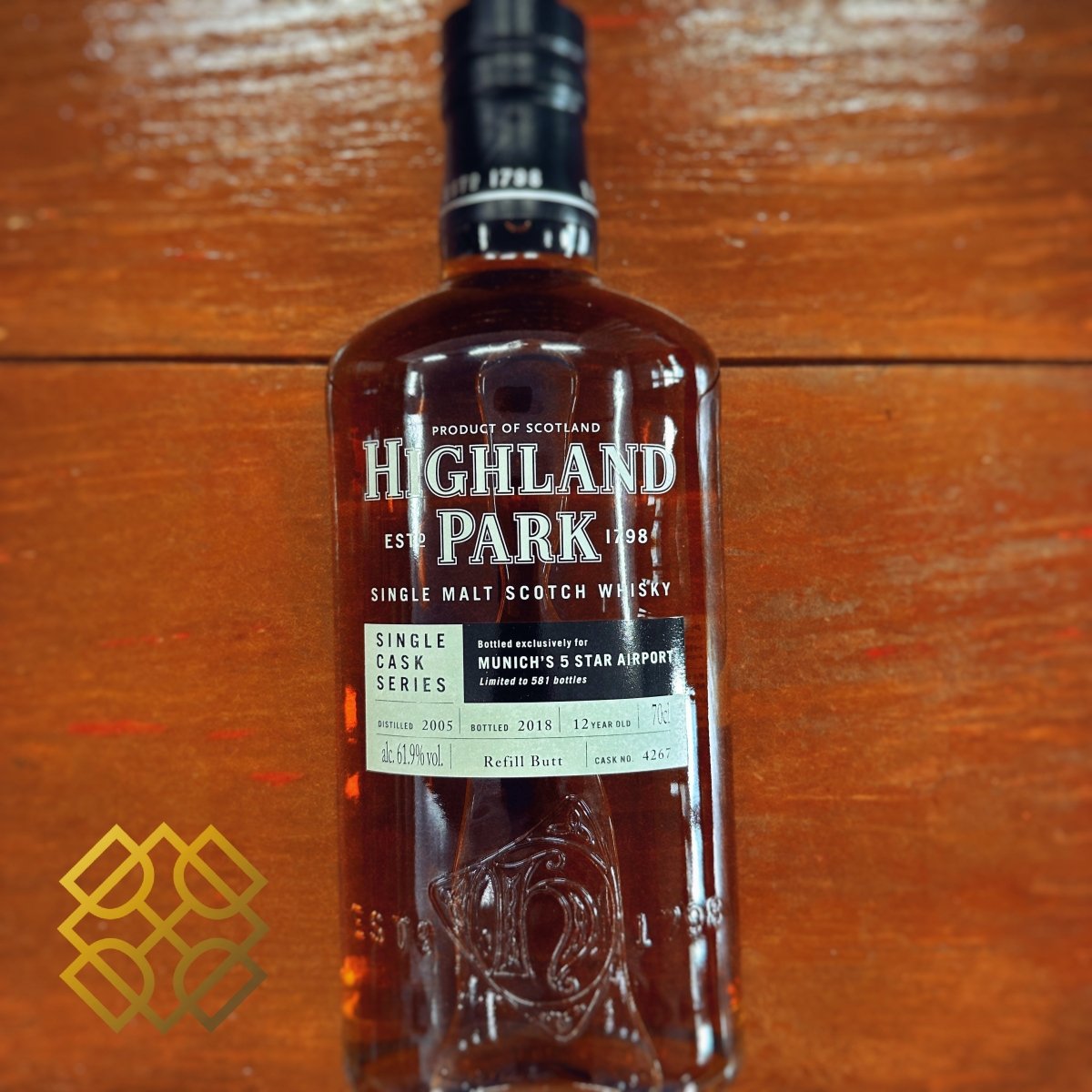 Highland Park 12YO 2005/2018, 4267, for Munich's 5 Star Airport, 61.9% - 蘇格蘭威士忌