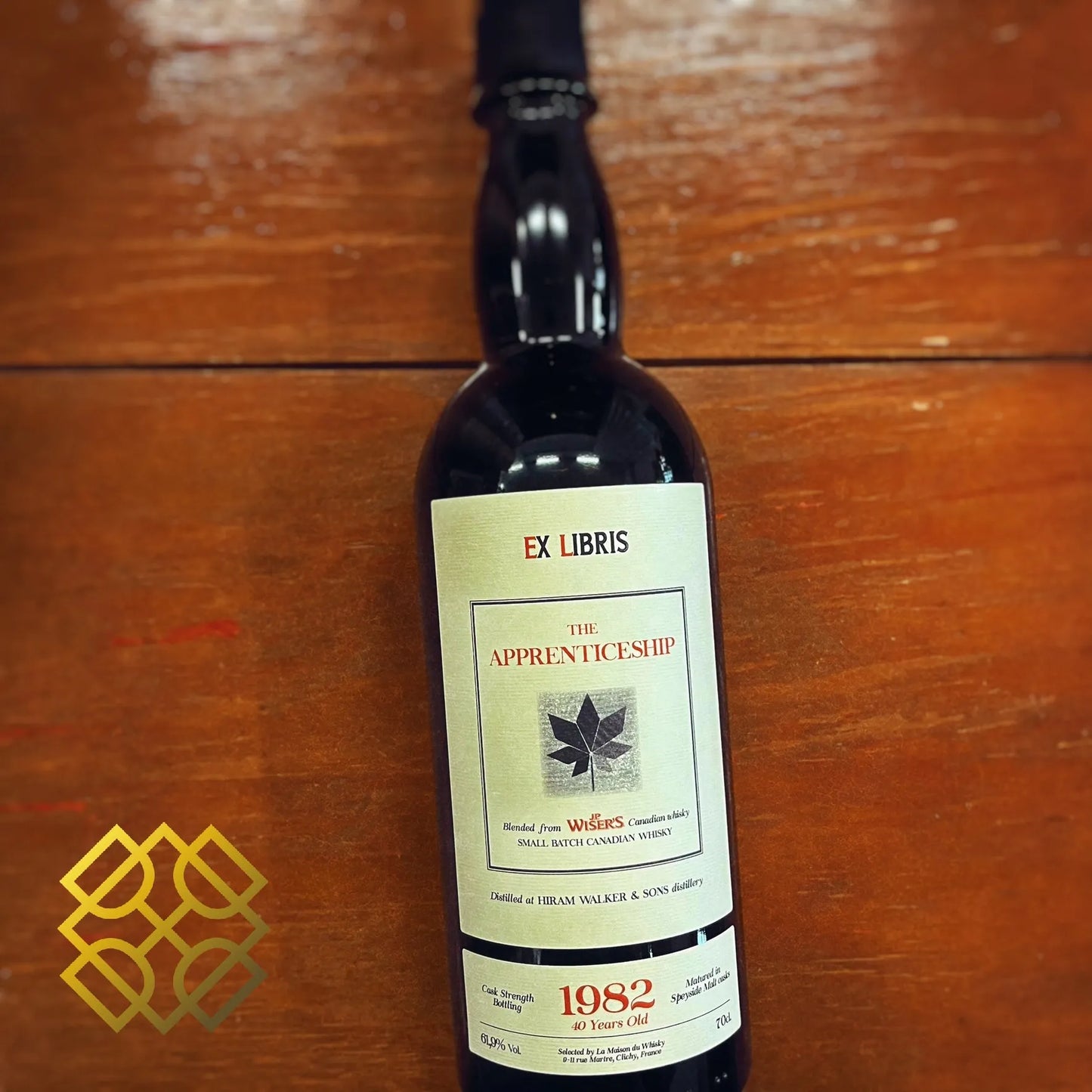 J.P. Wiser's The Apprenticeship - 40YO, 1982/2022, 61.9% (WB87.47) (分現金/信用卡價) - Other Whiskies