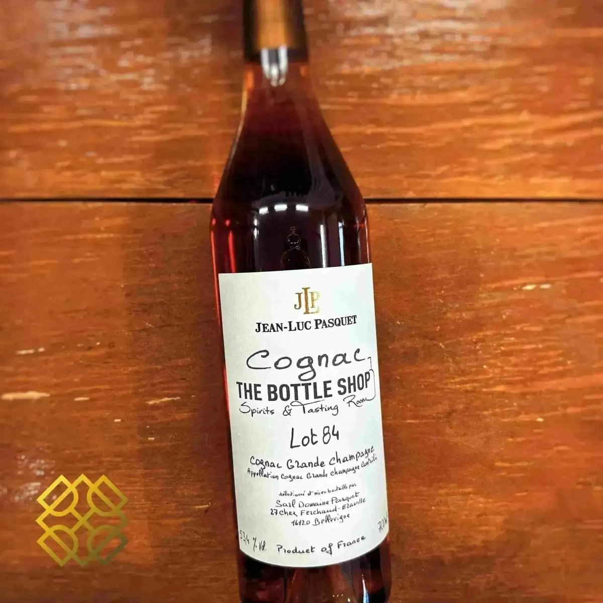 Jean-Luc Pasquet - 38YO, 1984/2022, Lot84, Grande Champagne, 53.4% - Cognac