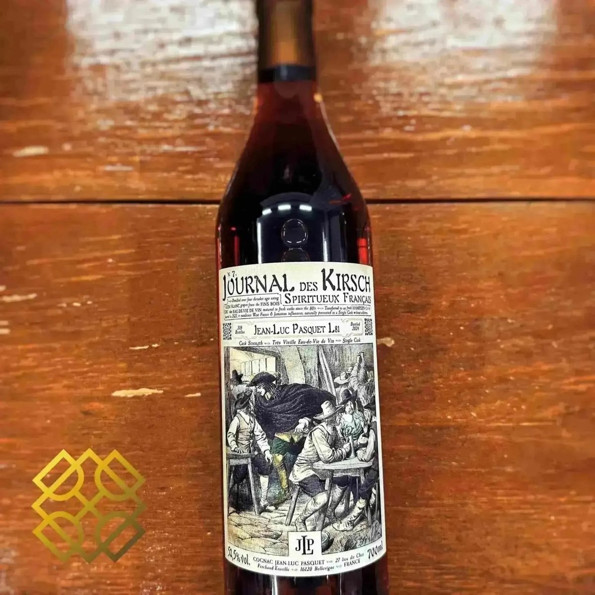 jean-luc-pasquet-43yo-19812024-journal-des-kirsch-7-52-5percent-cognac-53090 - Alcohol Please