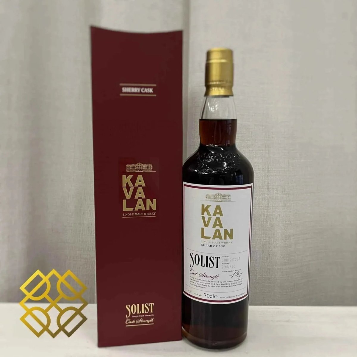 Kavalan Solist - ~8YO, 2008/2016, #S081217023, Sherry Cask, 58.6% (WB89.36) (分現金/信用卡價) - Taiwanese Whisky