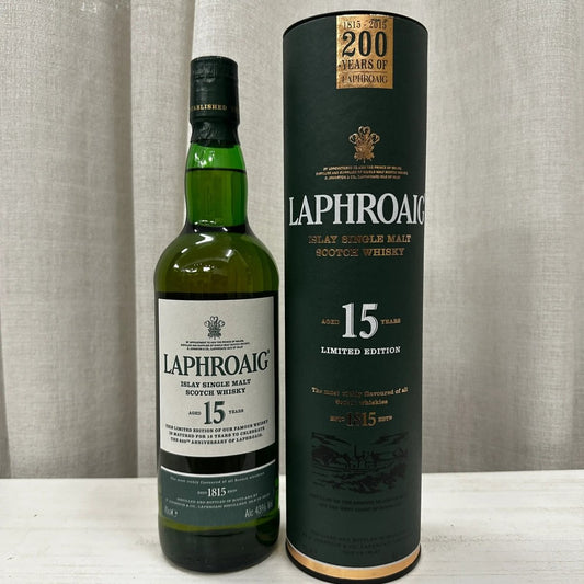 Laphroaig - 15YO, 200 Years of Laphroaig, 43% (WF90) (分現金/信用卡價) - Scotch Whisky