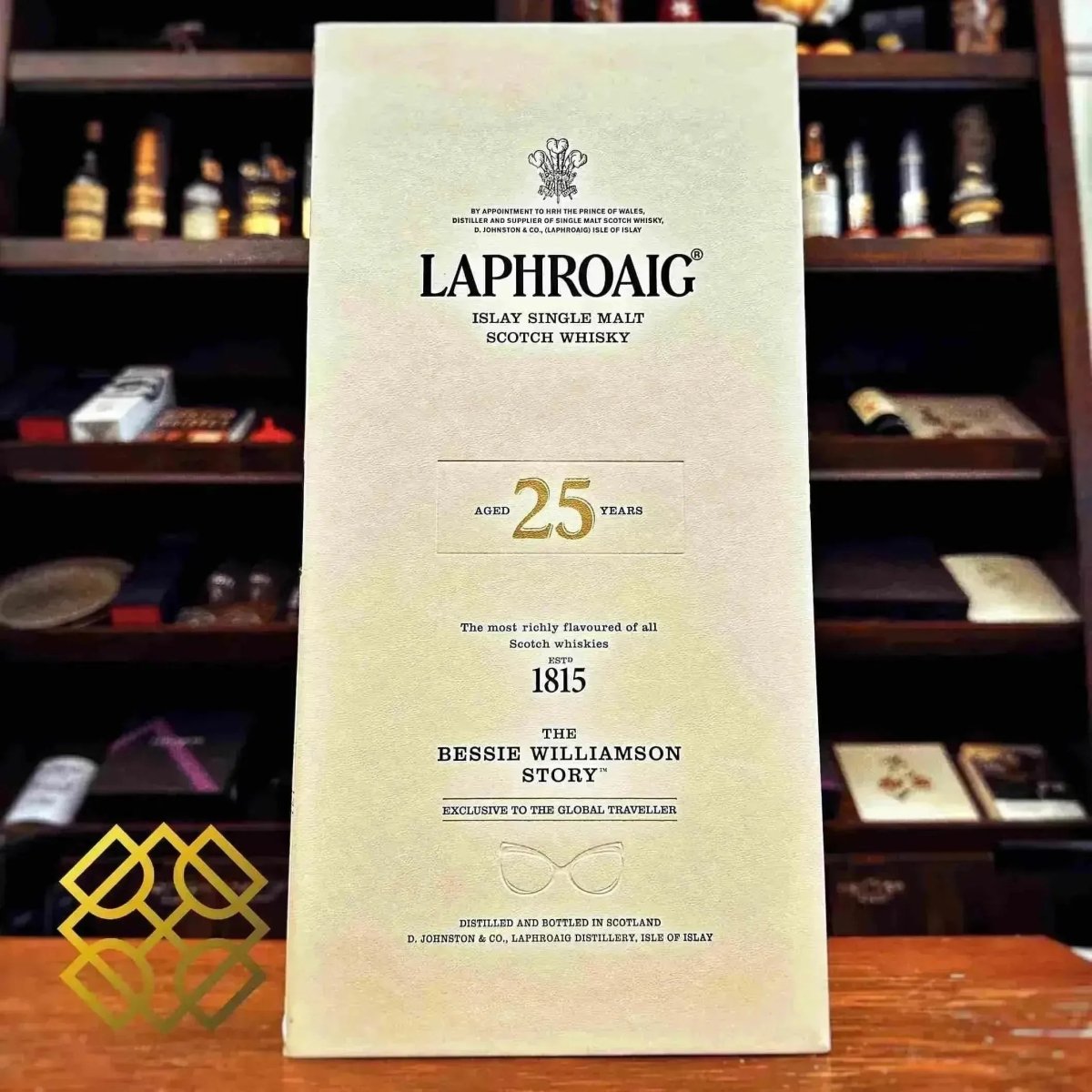 laphroaig-25yo-the-bessie-williamson-story-43percent-scotch-whisky-81135 - Alcohol Please